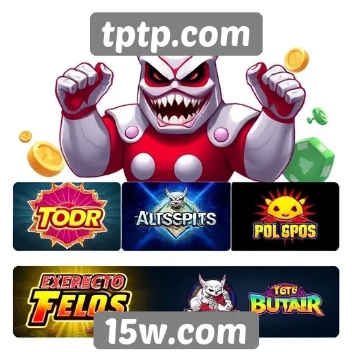 Principais jogos disponíveis no tptp.com